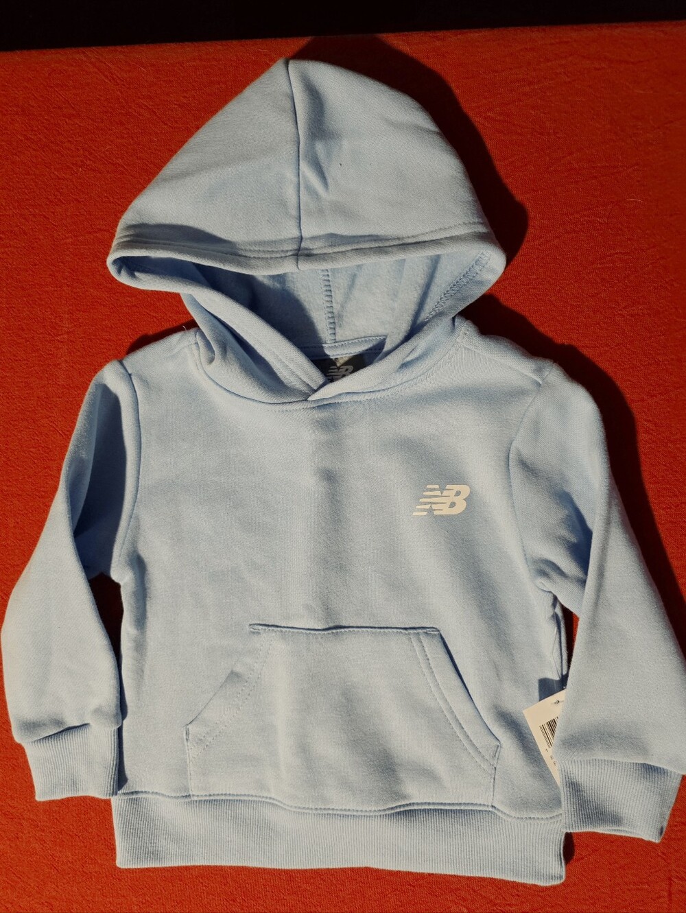 New Balance Kids Light Blue Pullover Hoodie